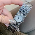 Dinimi elegant silver bracelet watch for women with vintage quartz movement design - Silver
