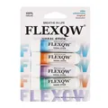 Refreshing nasal inhaler sticks 4-pack set with mint and lavender scents for relief - Mixed 4 Scents / 4Pcs Set / Colorful