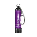 Draagbare paarse aroma-inhalatorstick met sleutelhanger voor verfrissende verlichting - Perziksmaak