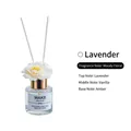 Diffuseur de parfum à la lavande avec fleur pour la maison. - Lavande