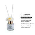 Diffuseur de parfum au jasmin avec notes florales pour l'arôme de la maison et déco - Jasmin