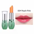 Aloe vera color-changing lip balm in 03 Peach Pink for long-lasting moisturizing care - 03 Peach Pink