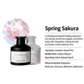 Frühlings-Kirschblüten-Aromatherapie-Diffusor-Öl in schwarzen und klaren Flaschen - Kirschblütenrosa
