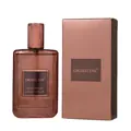 COCOSILIYA 50ml Grey Vetiver Eau de Parfum con frasco estriado bronce y caja de empaque - Paquete de 50ml / Rosa Café