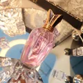 Eleganter rosa Parfümflakon mit goldener Kappe, frischer Blumenduft für Damen 50ml - Rosa (Reichhaltig Floral) / 50ml