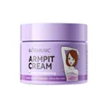 Crema schiarente ascelle KORMESIC per un incarnato uniforme in elegante barattolo viola - Confezione da 50g