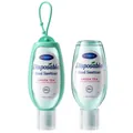 KORMESIC 50ml handdesinfecterend middel met groene thee en siliconen houder - Groene Thee Geur (KMC505593) / 50ml