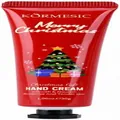 KORMESIC festive red Christmas hand cream tube for deep skin moisturizing and care - Christmas Velvet Style