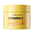 KORMESIC Vitamin C cooling smoothie face cream in 50g yellow jar for hydration - Vitamin C Smoothie Cream / 50g Weight