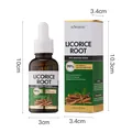 KORMESIC 30ml Licorice Root Serum for dark spot removal with bottle dimensions - Licorice Root Serum (30ml)
