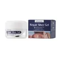 Detailed view showing the KORMESIC Repair Silver Gel jar and retail box packaging - 80.00g