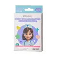 KORMESIC Starry Wish Acne Patches - 252 cerotti colorati a forma di stella e cuore - Stile Desiderio Stellato / Confezione da 252 Patch