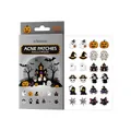 Επιθέματα ακμής KORMESIC Halloween με 120 αυτοκόλλητα σε διάφορα τρομακτικά σχήματα - 120 Τεμάχια/Συσκευασία