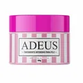 Detail view of Adeus multifunctional skin treatment body cream in a 300g striped jar. - Heat Cream (ADEUS) / 300g Pack