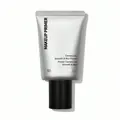 Detailed close-up of silver makeup primer tube for smooth and blurred skin texture. - Makeup Primer 30ml
