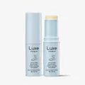 Detail of open Luxe eye balm stick showing the smooth collagen cream texture - LUXE Blue Eye Balm / 9.00g