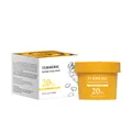 Masque nettoyant profond aux bulles de curcuma en pot avec boîte et 20% de BHA actif - Masque Profond aux Bulles Curcuma / Pack de 90g
