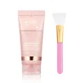 Mascarilla nocturna de colágeno profundo 75ml con pincel aplicador de silicona rosa - Mascarilla Nocturna de Colágeno + Pincel