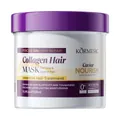KORMESIC Collagen and Caviar Hair Mask 500ml jar for deep hair repair and nourishment - Collagen & Caviar / 500ml