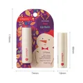 KORMESIC rose soothing lip balm stick with cute Christmas snowman packaging design - Rose Lip Balm