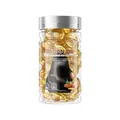 KORMESIC argan oil keratin hair care capsules for repair in a transparent silver lid jar - 40 Pieces (Argan Oil Keratin) / Gold