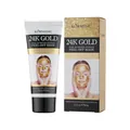 Masque facial peel-off KORMESIC à l'or 24K pour nettoyage en profondeur et fermeté, 60g - Masque Pelliculable à l'Or 24K
