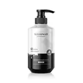Refreshing men's amino acid facial cleanser in a black and white pump dispenser bottle - KISSMWAH Amino Acid Oil Control Face Cleanser 500g