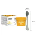 Set cura della pelle Turmeric Bubble Deep Mask con scatola e pennello in silicone con misure. - Set Maschera a Bolle Curcuma con Pennello