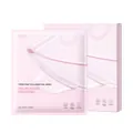 Detaillierte Nahaufnahme der Pink Collagen Gel Maskenverpackung mit Inhaltsstoffen - Rosa Kollagenmaske (4er Pack) / 4er-Pack