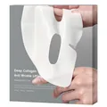 Detaillierte Ansicht der feuchten Textur einer Deep Collagen Anti-Falten-Lifting-Maske - Tiefenkollagenmaske (4er Pack)