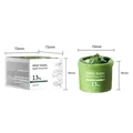 Masque bulle Holy Basil 90g pot cosmétique et boîte dimensions 72x72x59mm affichage - Masque Profond aux Bulles Basilic Sacré / Pack de 90g