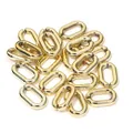 Gouden acryl open U-vormige schakelketting voor DIY sieraden en telefoon Variant - Set van 30 / Goud