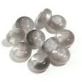 Large hole grey gradient acrylic wheel beads with silver glitter for DIY jewelry - Gypsophila Grey / Outer Size Approx 8x14mm, Hole Diameter Approx 5mm