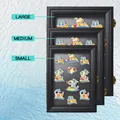 Tre dimensioni di cornici magnetiche nere per calamite da frigo e spille da collezione. - A4 (21*29.7cm)