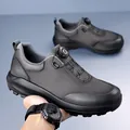 Dettaglio scarpe da trekking grigie con allacciatura rotante su mesh traspirante. - 38 / Stile 31937 (31937) / Grigio