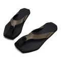 Vintage Flip-Flops für Herren mit weicher Sohle für lässige Sommer-Strandbekleidung - 38 / Braun (5204)