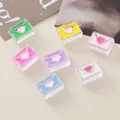 Colorful heart envelope acrylic beads for DIY handmade jewelry and keychains making - Random Mixed Envelope Colors