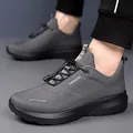 Scarpe da trail running outdoor grigie antiscivolo e leggere da uomo con lacci rapidi - 38 / Stile 10127 (10127) / Grigio
