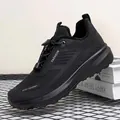 Scarpe da corsa e trekking outdoor antiscivolo foderate in pile nero da uomo - 38 / Stile Pile 10127 (10127) / Nero