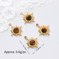 Macro detail of sun-shaped tiger eye pendants with specific weight and size data - Small Sun Style