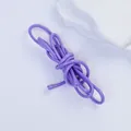 Nahaufnahme von 2,5 mm lila koreanischer Wachskordel für DIY-Schmuck und Bastelarbeiten - Lila
