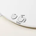 Detailed macro view of shield-shaped stainless steel pendant charm with 11.5x15mm dimensions - Single Hole Shield / 10 Pieces Pack / Steel Color Shield