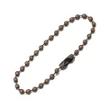 High-quality 11cm bronze iron bead chain for DIY keyrings and jewelry craft accessories - 10 Pcs (Length Approx 11-12cm) / Antique Red