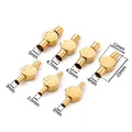 Detailed size specifications for gold stainless steel Fu character bracelet clasps - 1 Piece (Inner Diameter 2mm) / Gold