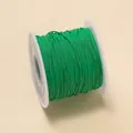 Cordon en fil de jade vert de 0,6 mm pour la fabrication de bijoux de bricolage - Vert