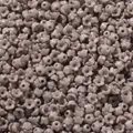 Perles en acrylique muguet beige uni de 6mm pour la création de bijoux DIY faits main - Pack de 100 / Café