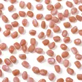 Perles irrégulières en acrylique imitation pierre marbrée pour bijoux DIY artisanat - 20 Pièces/Paquet / Rose Orangé