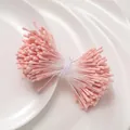 Fascio di pistilli per fiori artificiali rosa opaco 2mm per accessori creativi fai da te - 1 Fascio (circa 400 steli, circa 20g) / Rosa Opaco