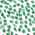 Perles en acrylique vert translucide irrégulier pour accessoires bijoux DIY - 20 Pièces/Paquet / Vert