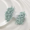 Stami per fiori blu chiaro opaco da 2 mm per accessori capelli fai da te e arte floreale - 1 Fascio (circa 400 steli, circa 20g) / Blu Lago Opaco